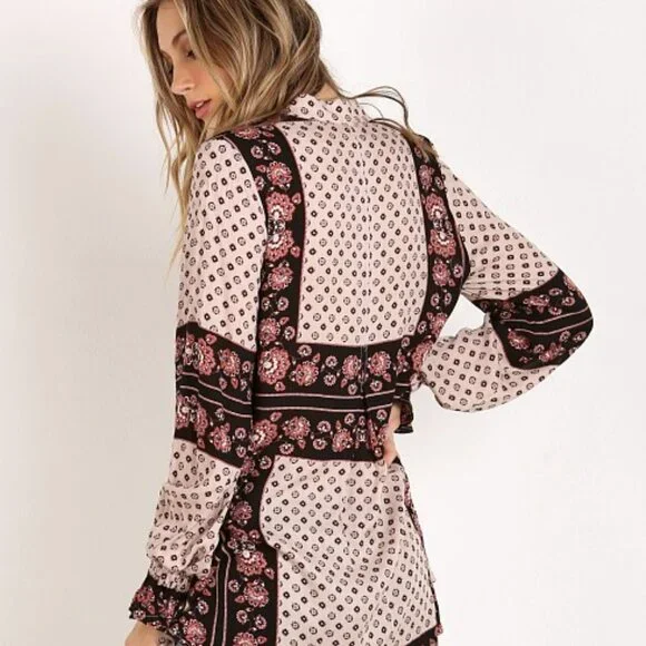 FREE PEOPLE CHANGING TIMES TUNIC - Picture 4 of 10